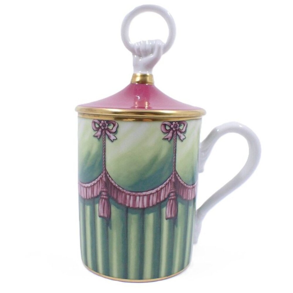 Gucci Richard Dojinori Mug with Lid Green